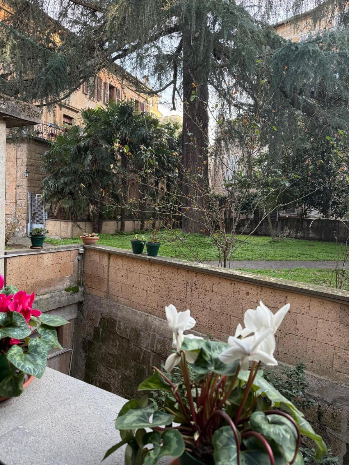 Il Giardinetto Di Elelu' Private Garage Apartment Orvieto Bagian luar foto